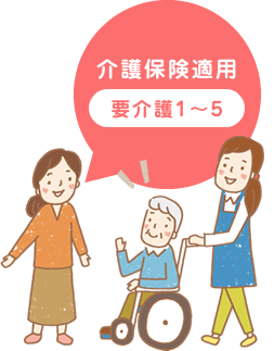 介護保険適用 要介護1〜5